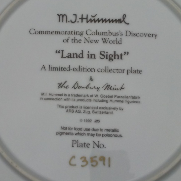 M.J. Hummel "Land in Sight" - Picture 3 of 3